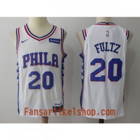 NBA Philadelphia 76ers Trikot Markelle Fultz 20 Nike 2017-18 Weiß Swingman - Herren
